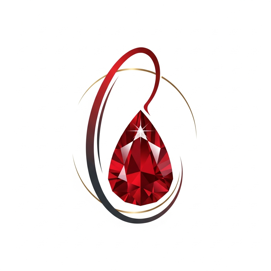 boucles d\\\'oreilles rubis